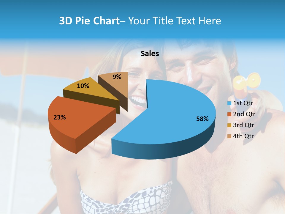Happy Boyfriend Cream PowerPoint Template