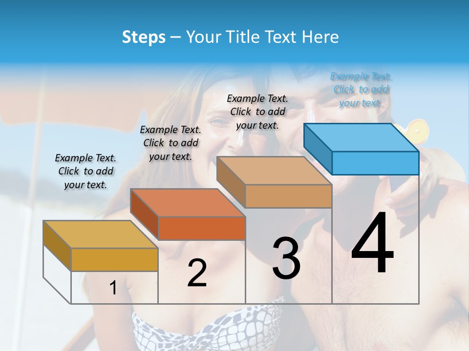 Happy Boyfriend Cream PowerPoint Template