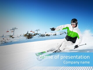 Powder Agility Fast PowerPoint Template