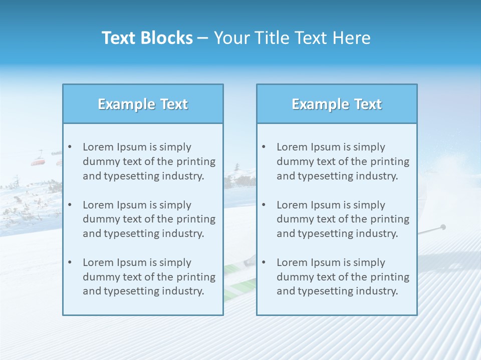 Powder Agility Fast PowerPoint Template