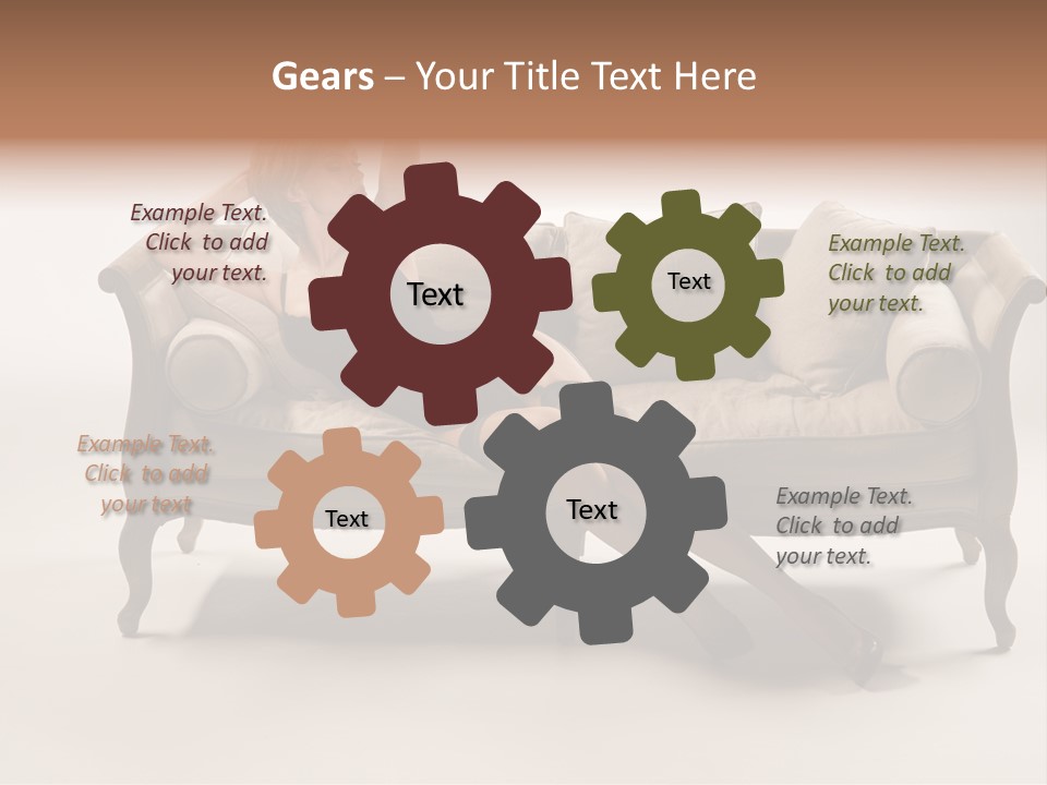 Femininity Beautiful Passion PowerPoint Template