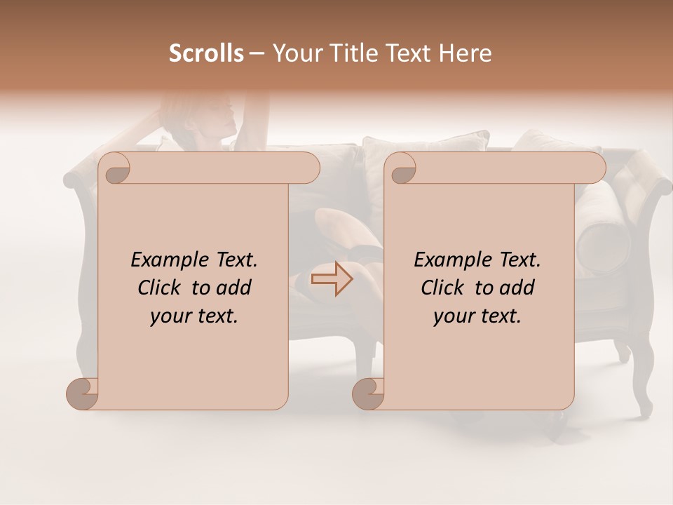 Femininity Beautiful Passion PowerPoint Template