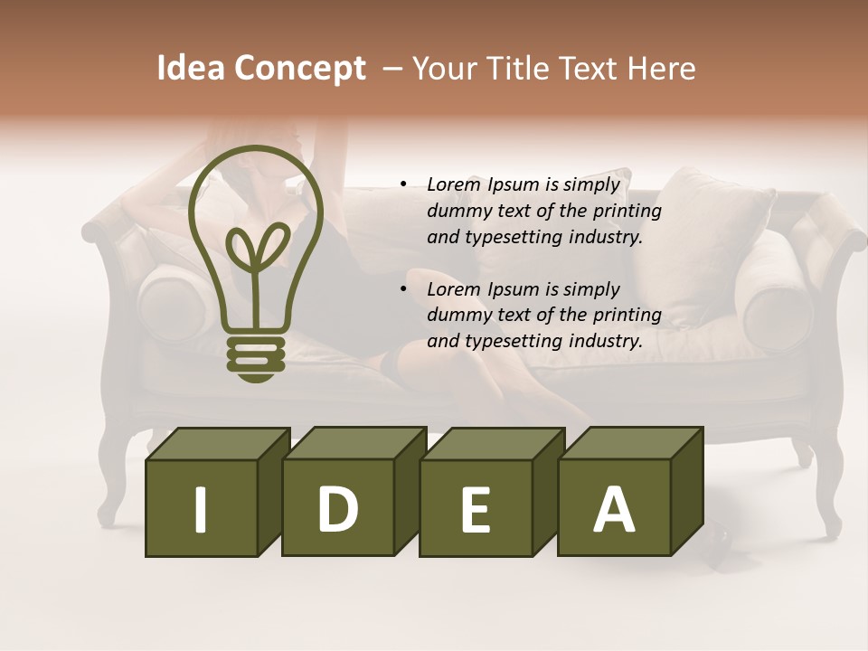 Femininity Beautiful Passion PowerPoint Template