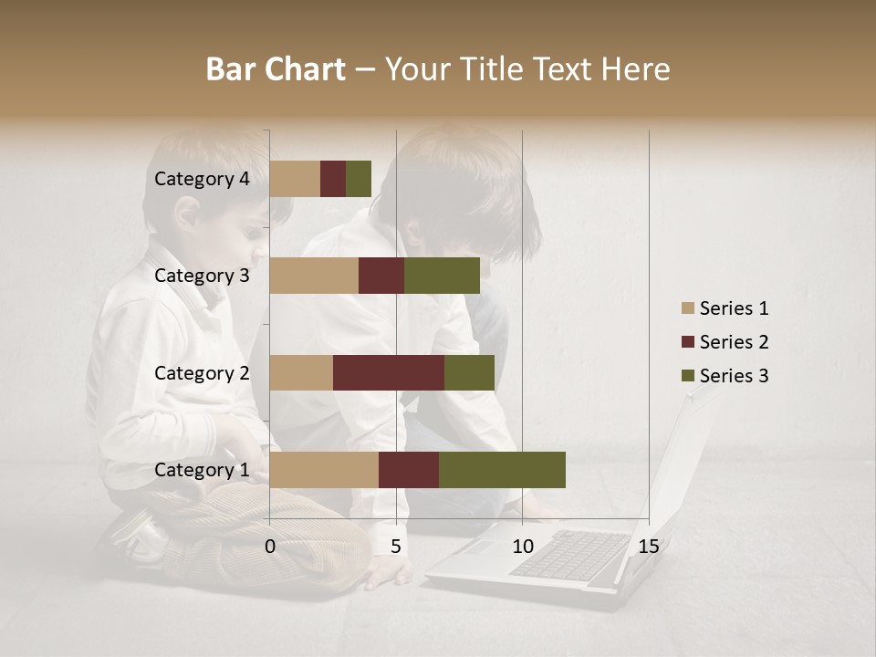 Technology Notebook Friend PowerPoint Template
