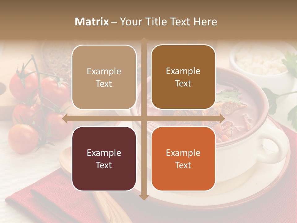 Parsley Food Spice PowerPoint Template