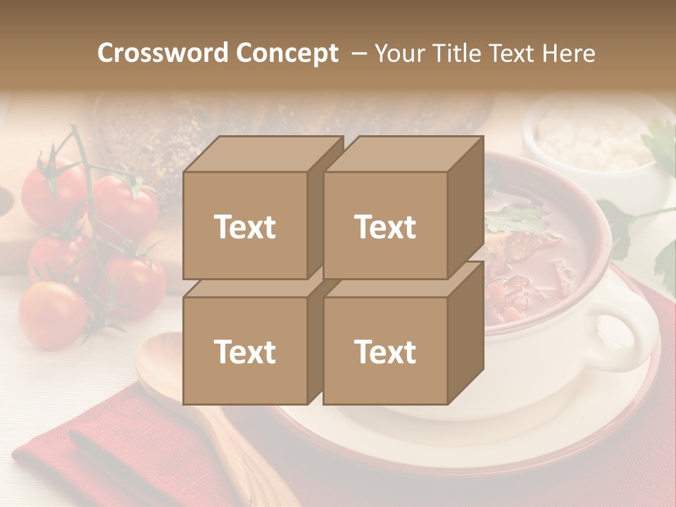 Parsley Food Spice PowerPoint Template