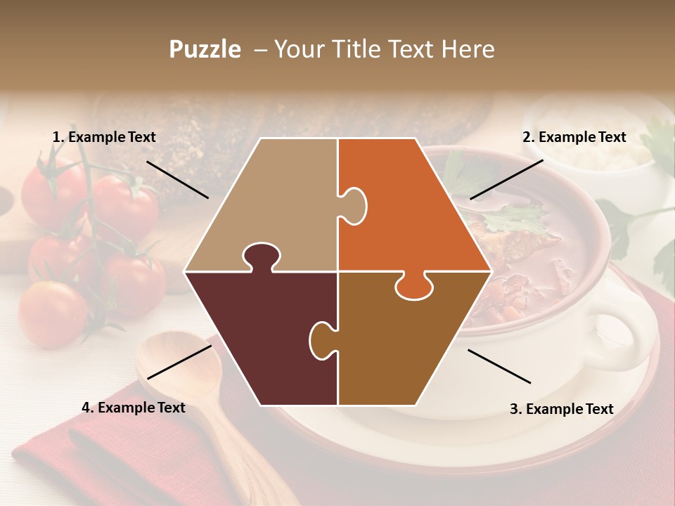 Parsley Food Spice PowerPoint Template