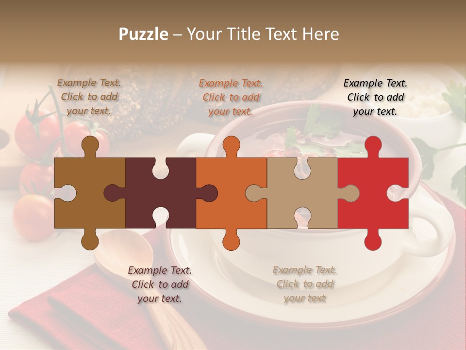 Parsley Food Spice PowerPoint Template