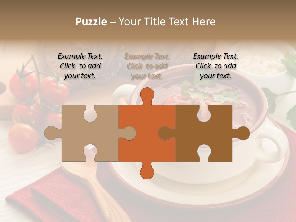 Parsley Food Spice PowerPoint Template