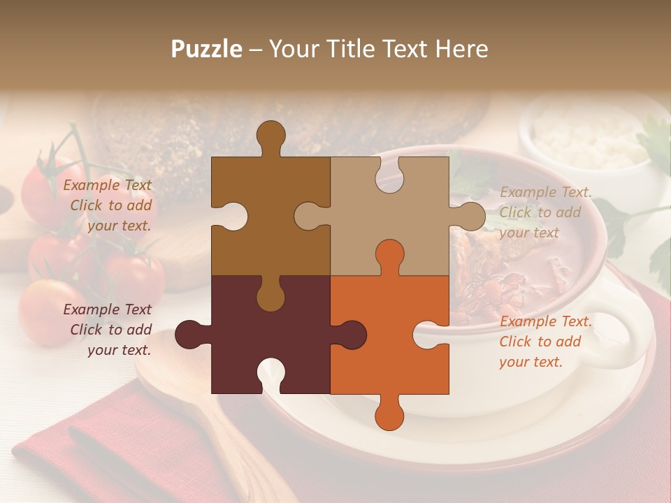 Parsley Food Spice PowerPoint Template