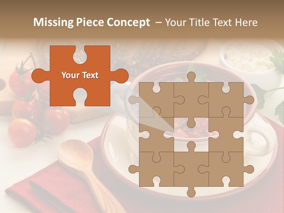 Parsley Food Spice PowerPoint Template