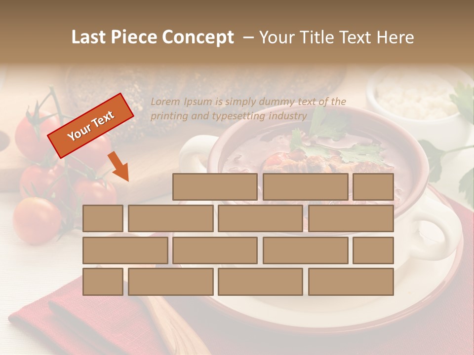 Parsley Food Spice PowerPoint Template