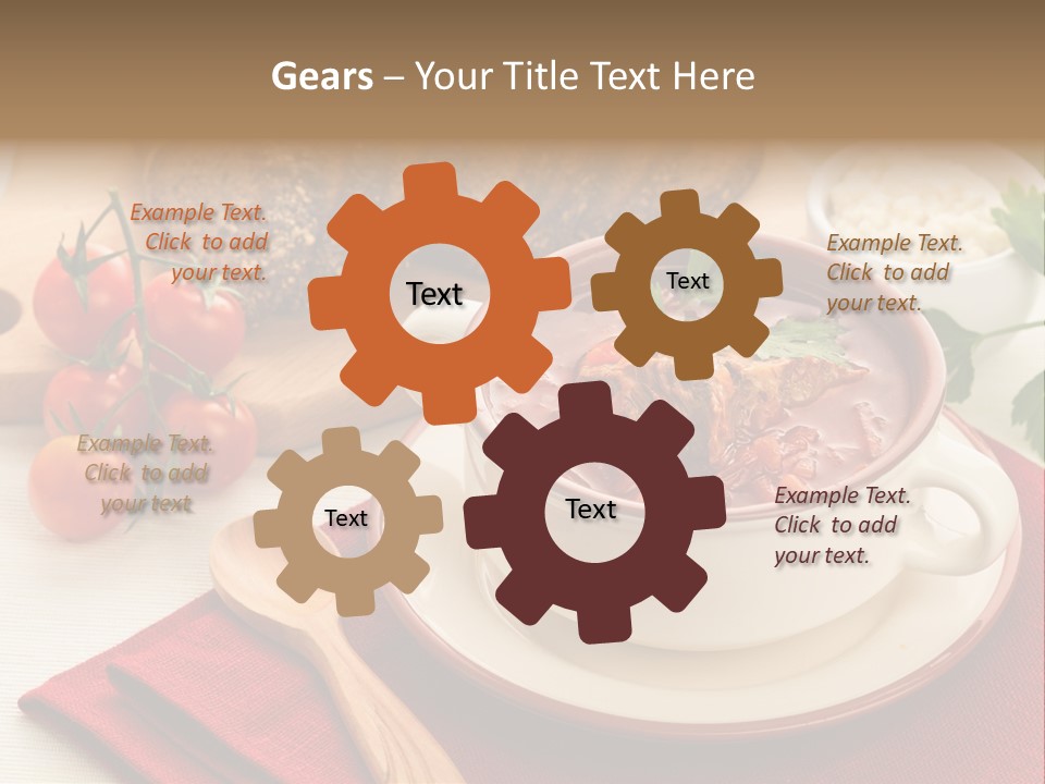 Parsley Food Spice PowerPoint Template