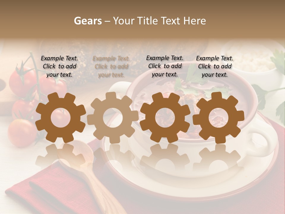 Parsley Food Spice PowerPoint Template