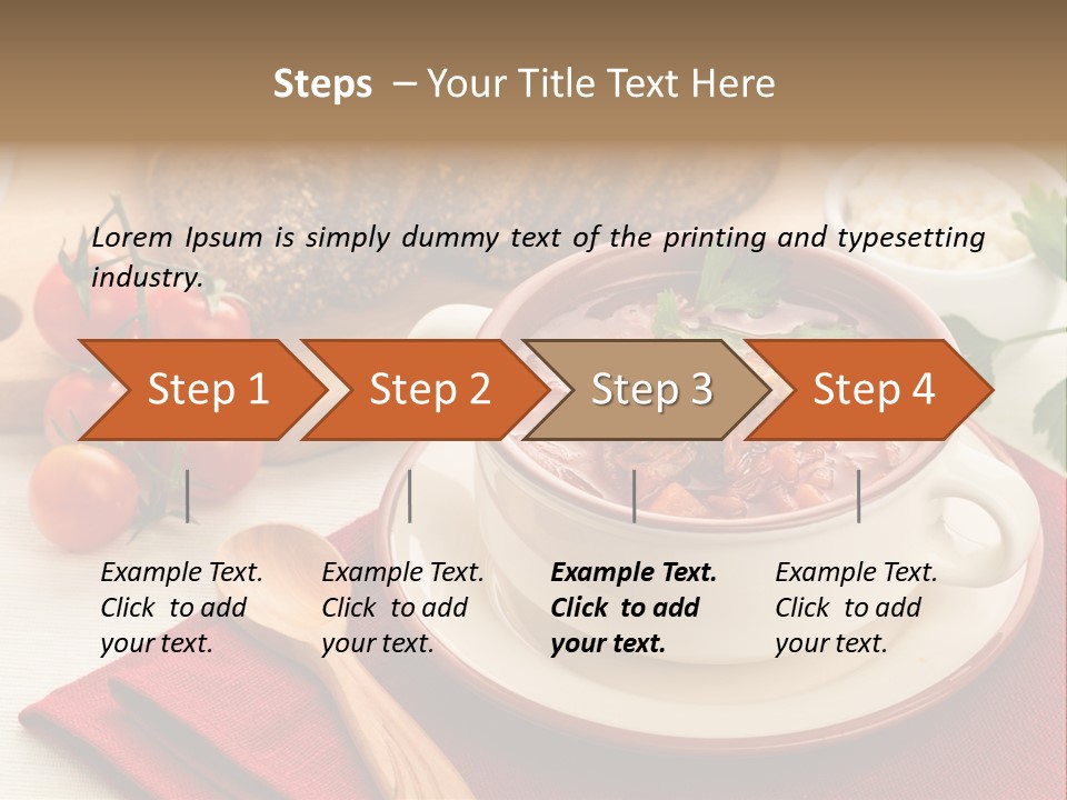 Parsley Food Spice PowerPoint Template