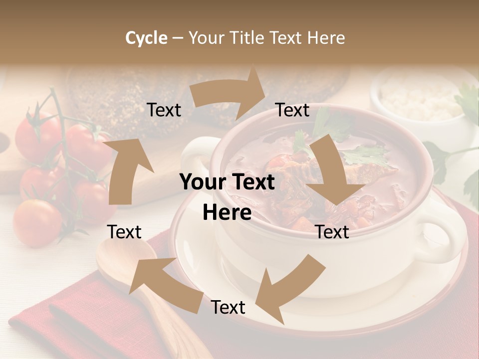 Parsley Food Spice PowerPoint Template