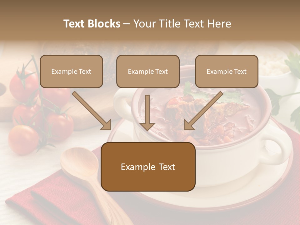 Parsley Food Spice PowerPoint Template
