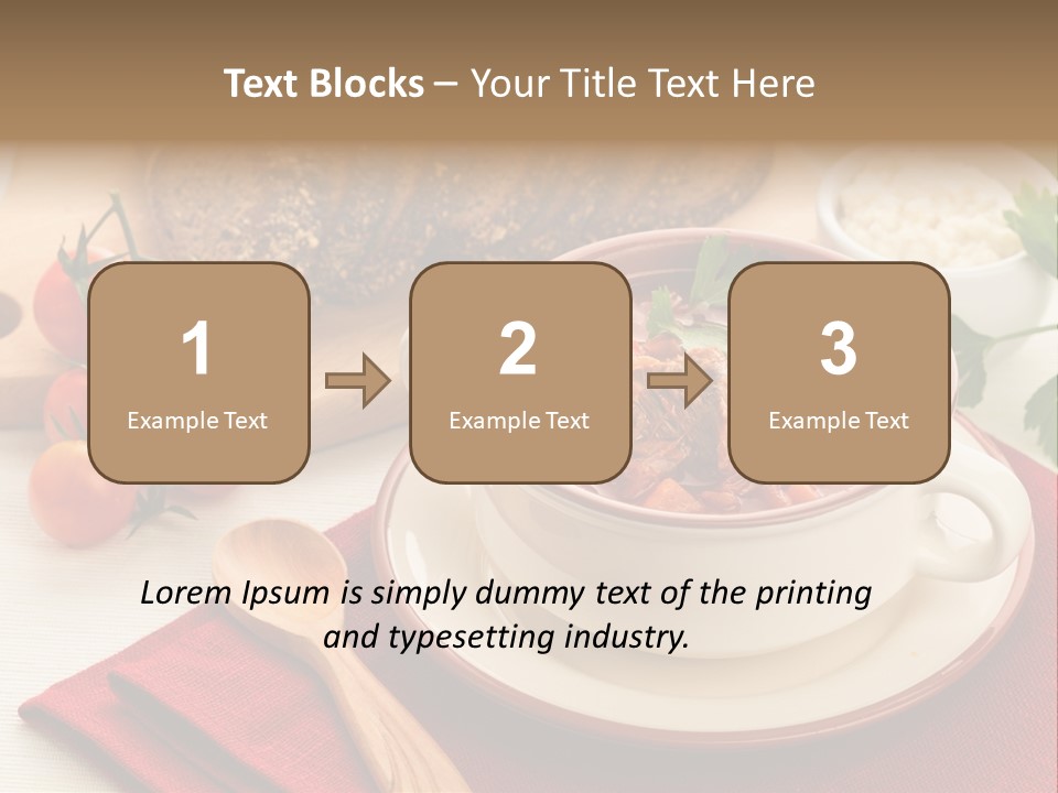 Parsley Food Spice PowerPoint Template