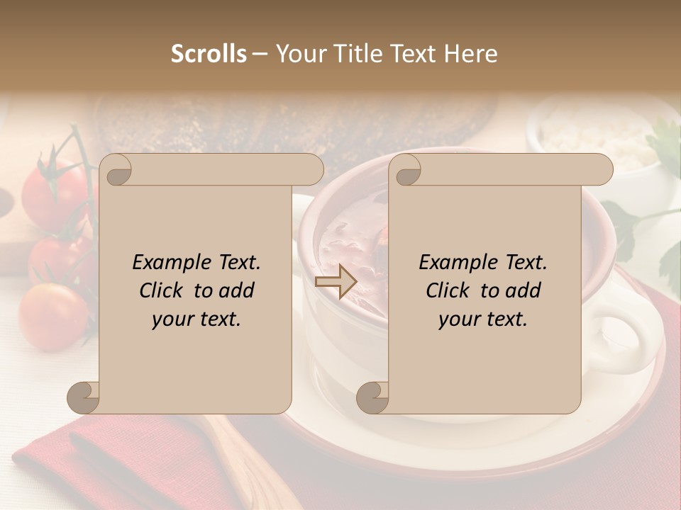 Parsley Food Spice PowerPoint Template