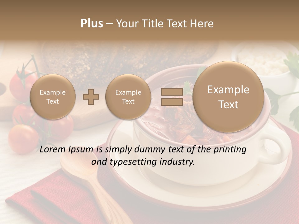 Parsley Food Spice PowerPoint Template