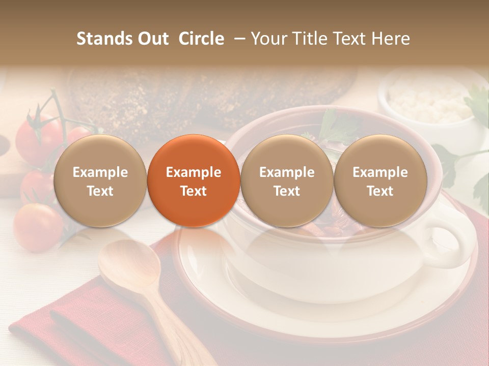 Parsley Food Spice PowerPoint Template