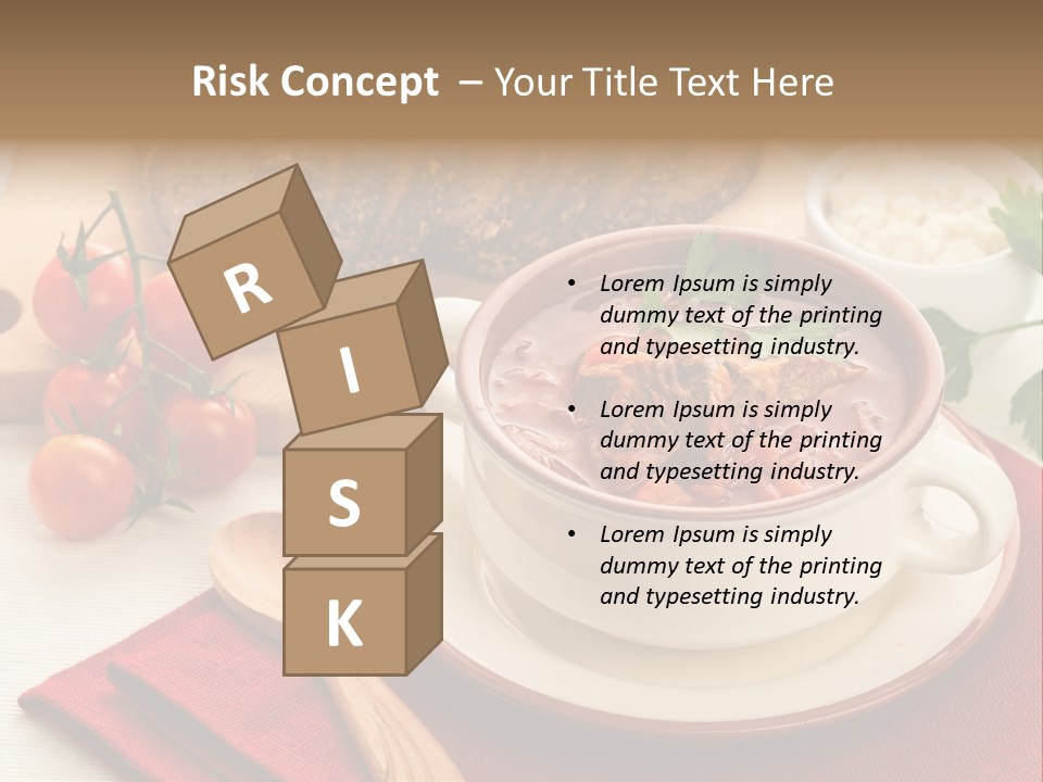 Parsley Food Spice PowerPoint Template