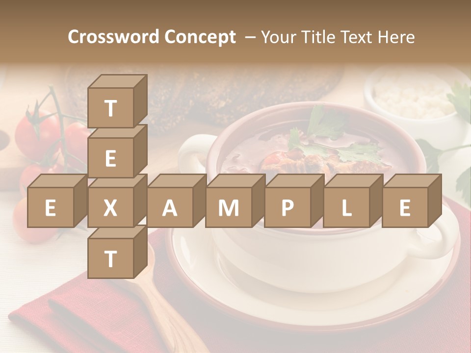 Parsley Food Spice PowerPoint Template