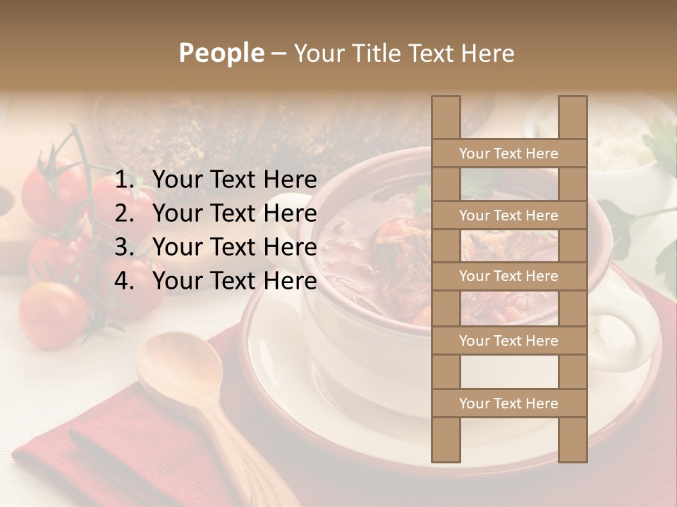 Parsley Food Spice PowerPoint Template