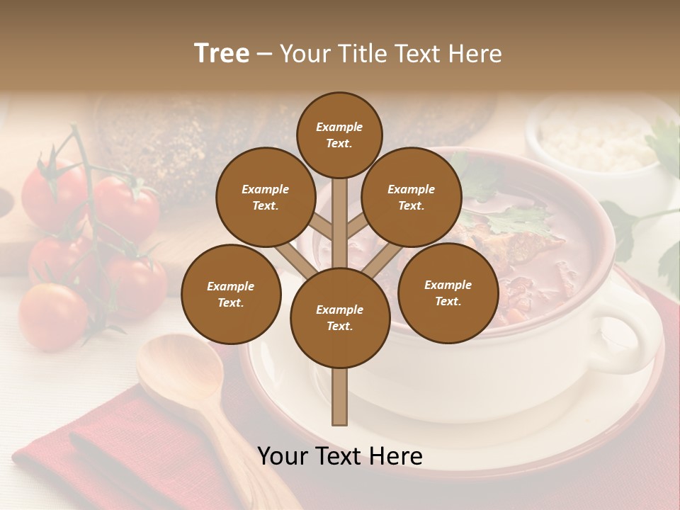 Parsley Food Spice PowerPoint Template