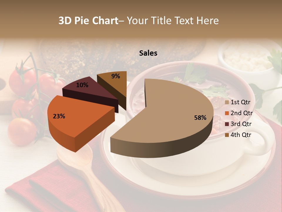 Parsley Food Spice PowerPoint Template