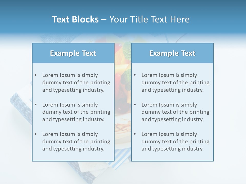 Mango Hotel Color PowerPoint Template
