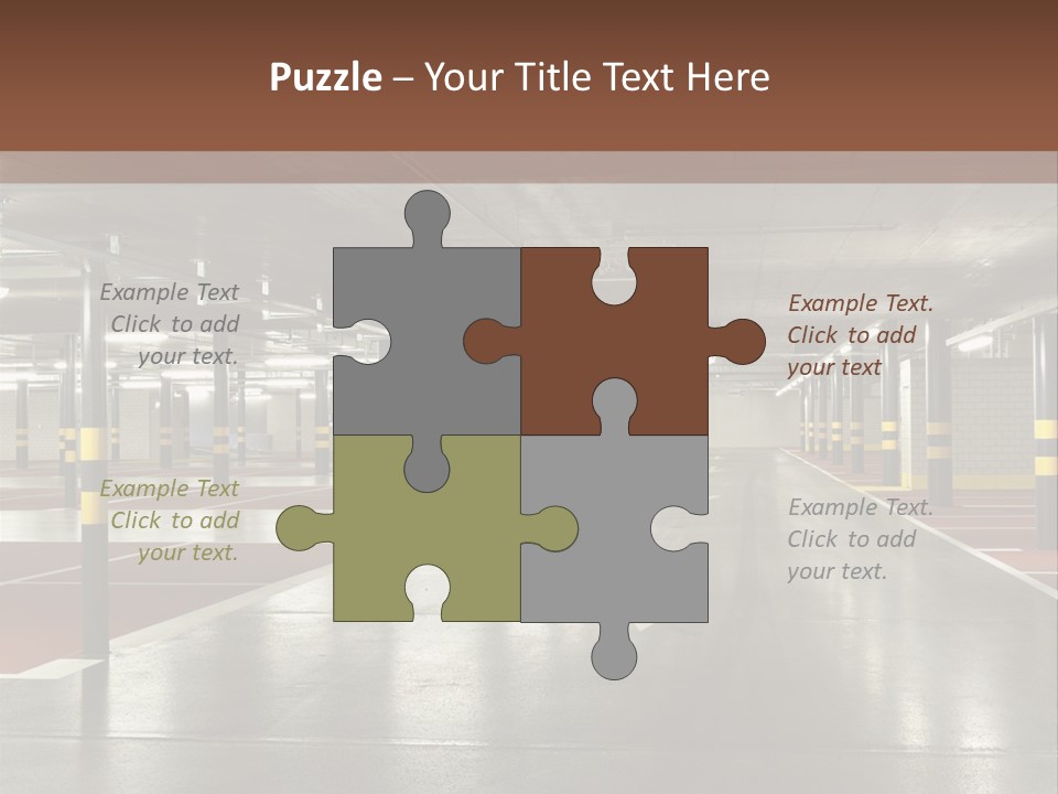 Place Empty Scene PowerPoint Template