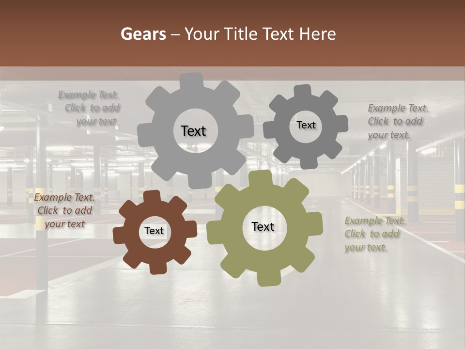 Place Empty Scene PowerPoint Template