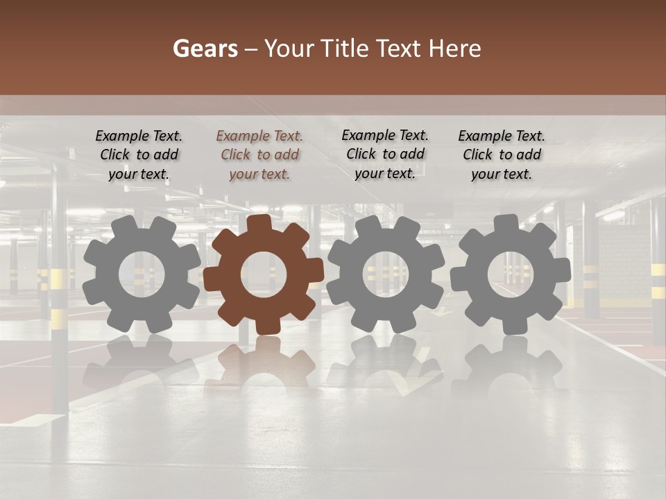 Place Empty Scene PowerPoint Template