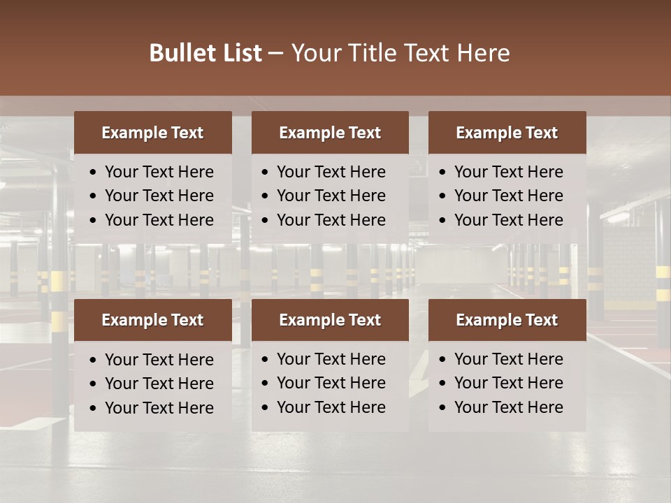 Place Empty Scene PowerPoint Template