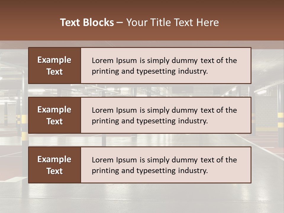 Place Empty Scene PowerPoint Template