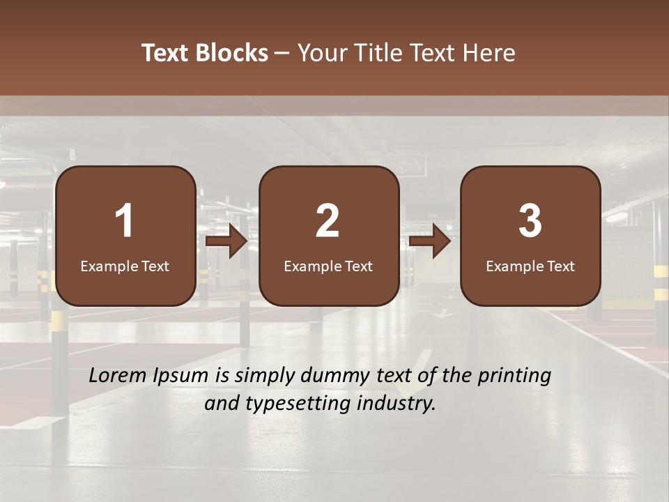 Place Empty Scene PowerPoint Template