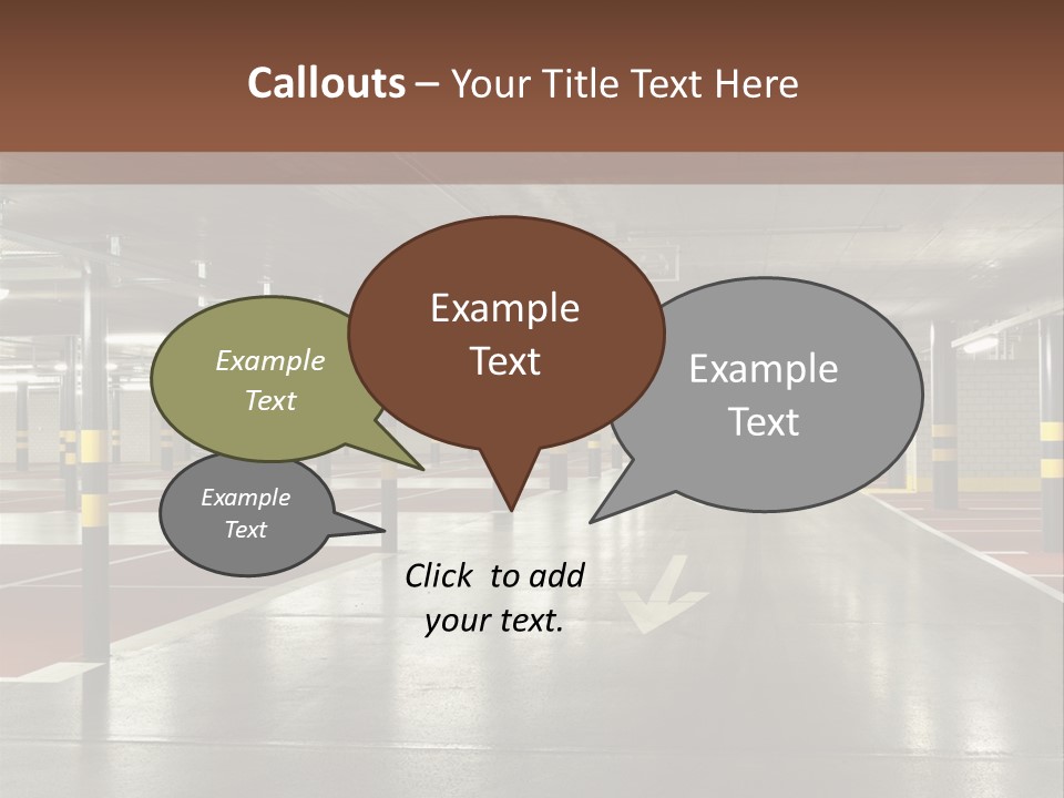Place Empty Scene PowerPoint Template