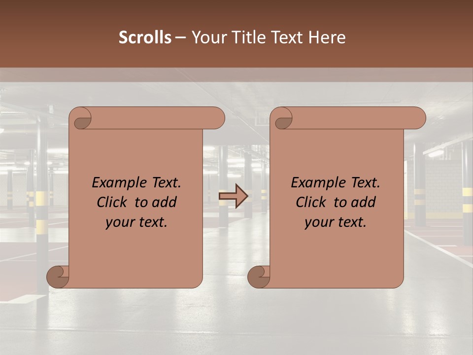 Place Empty Scene PowerPoint Template