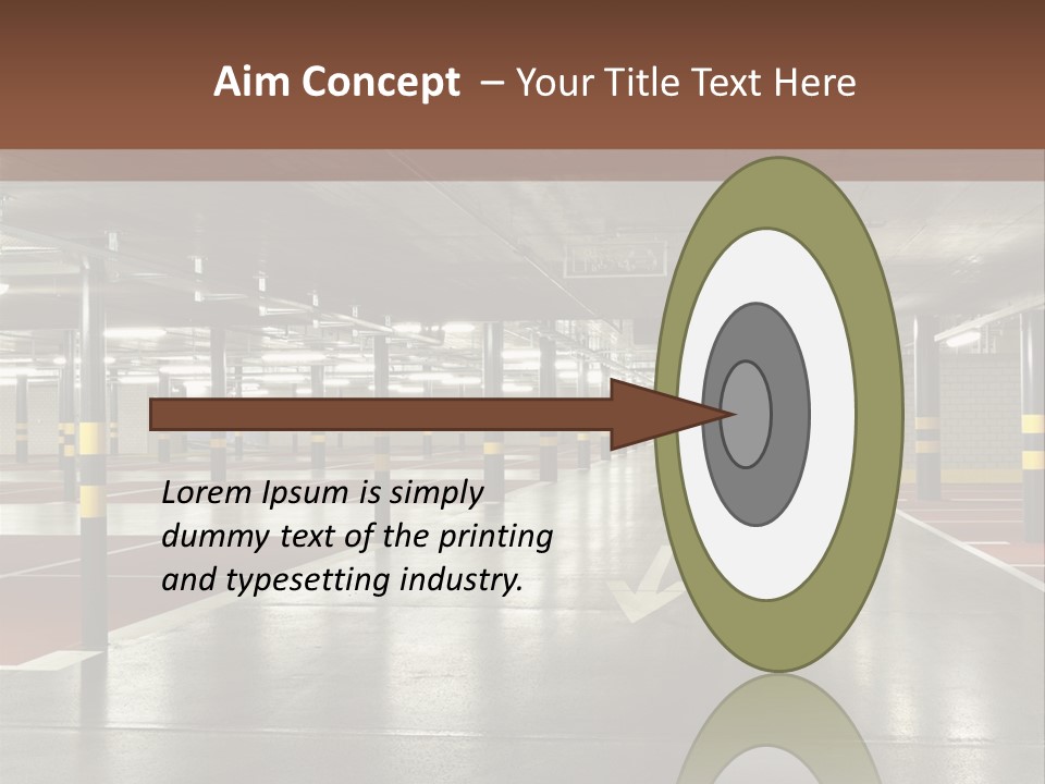 Place Empty Scene PowerPoint Template