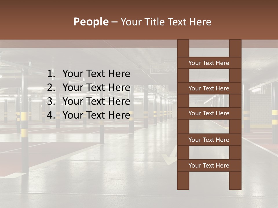 Place Empty Scene PowerPoint Template