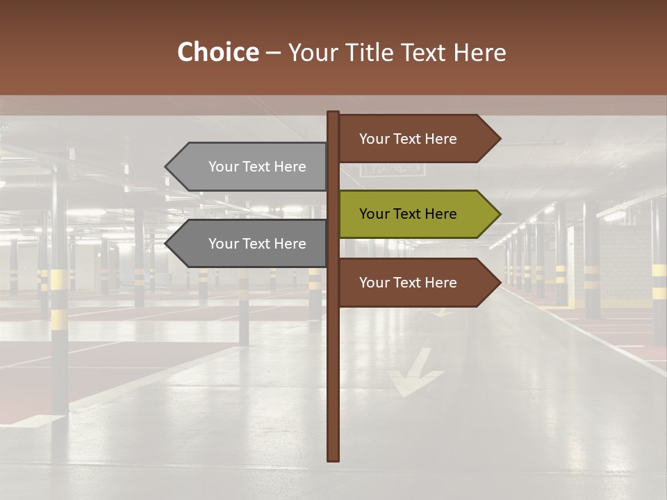 Place Empty Scene PowerPoint Template