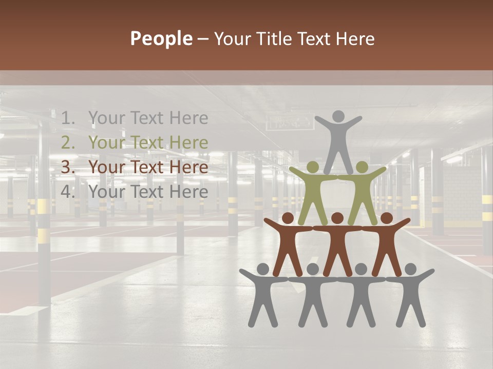 Place Empty Scene PowerPoint Template