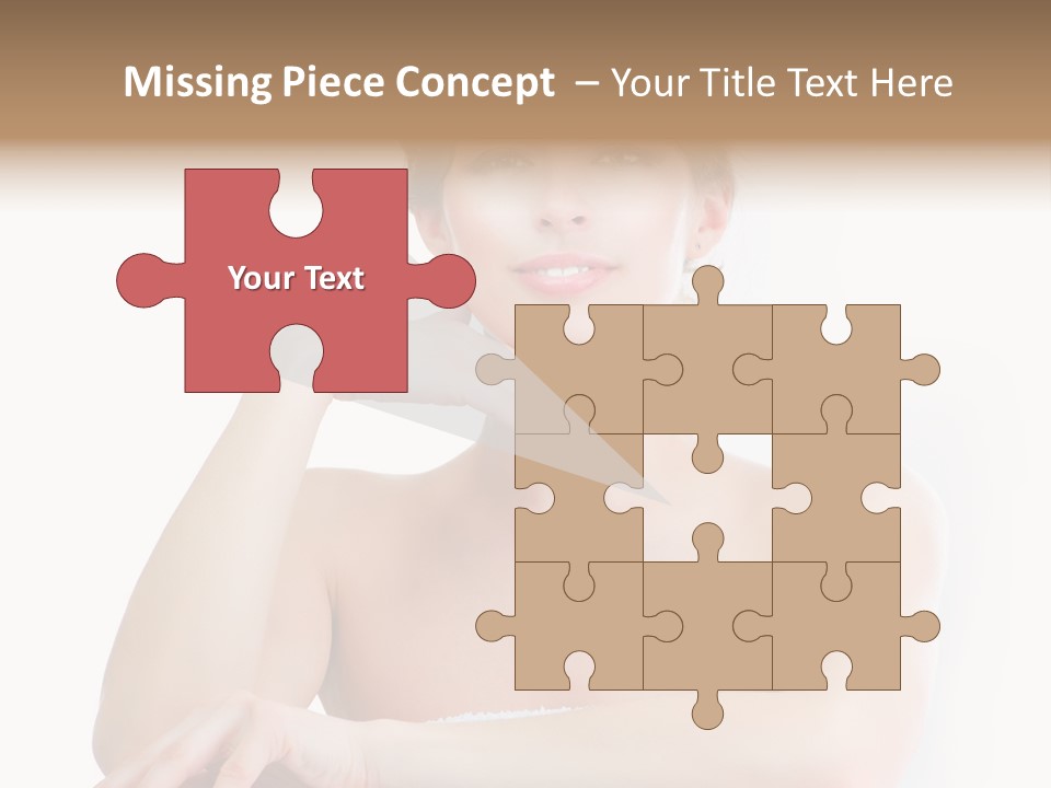 Moisturizing Aging Beautiful PowerPoint Template