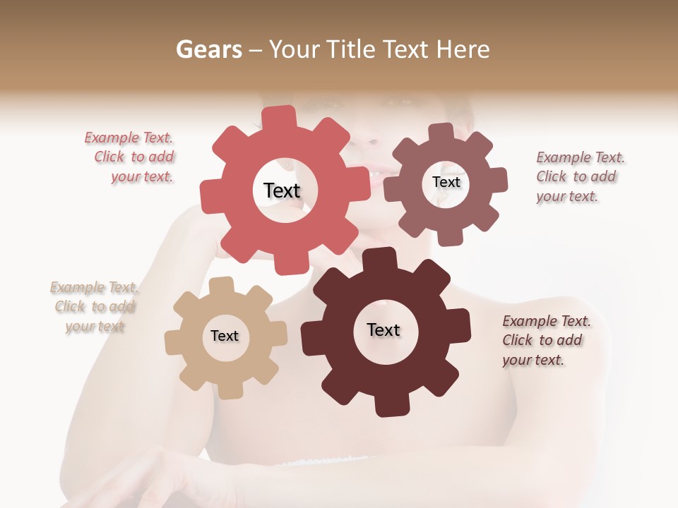 Moisturizing Aging Beautiful PowerPoint Template