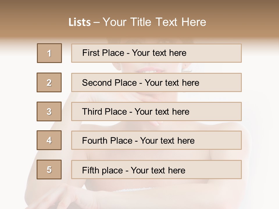 Moisturizing Aging Beautiful PowerPoint Template