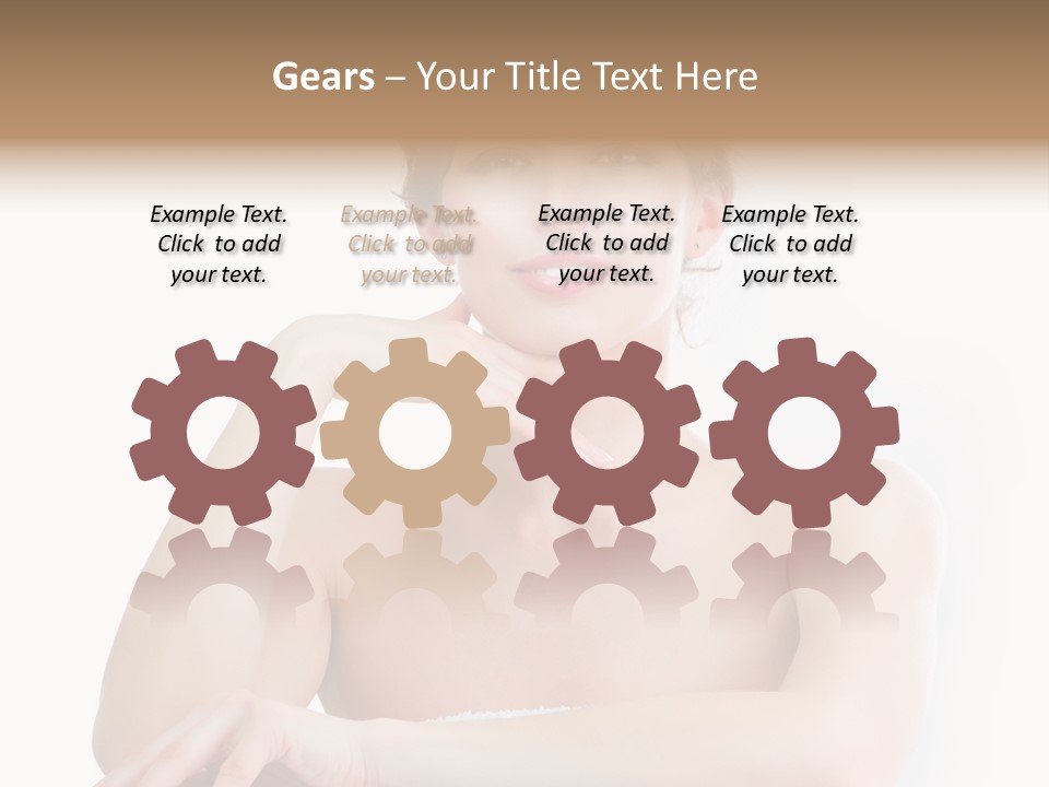 Moisturizing Aging Beautiful PowerPoint Template