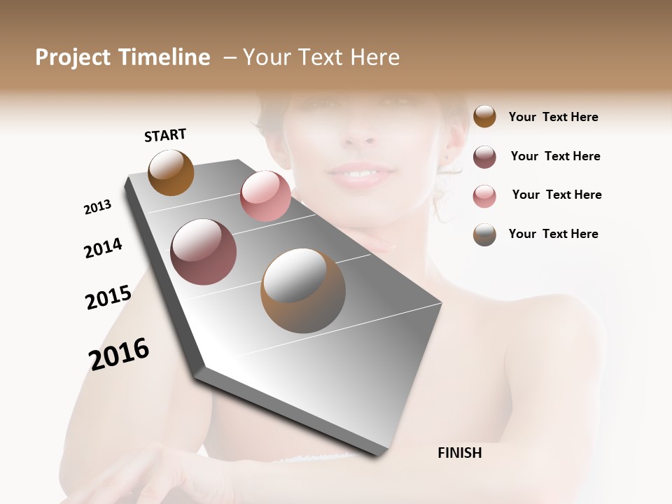 Moisturizing Aging Beautiful PowerPoint Template