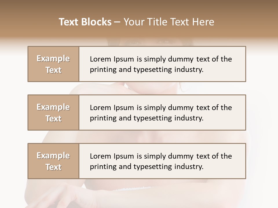 Moisturizing Aging Beautiful PowerPoint Template