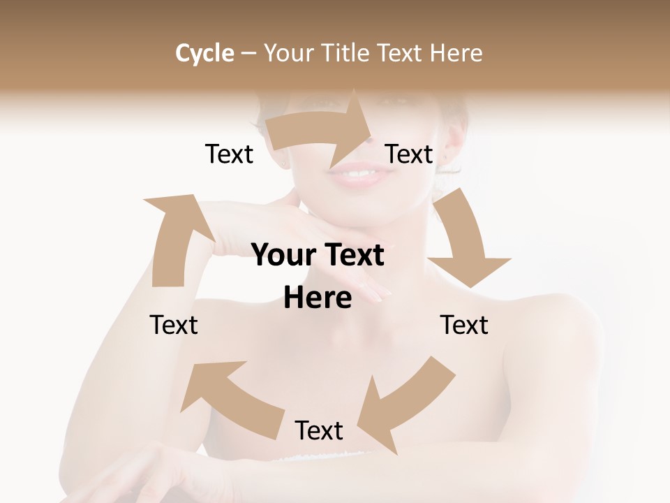 Moisturizing Aging Beautiful PowerPoint Template